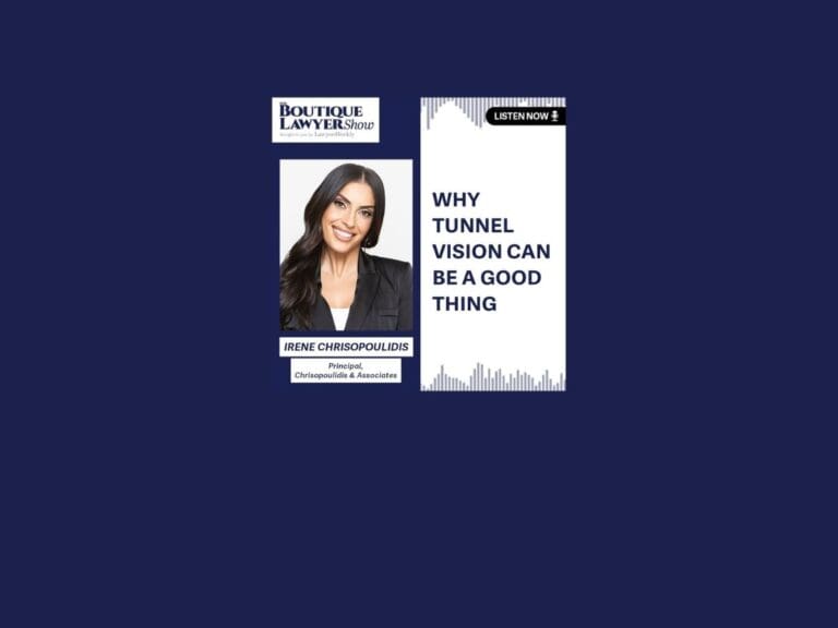 Power of Tunnel Vision in Law and Life